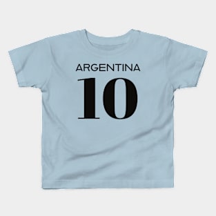 Argentina 10 Kids T-Shirt